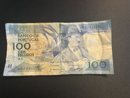 Billet 100 Escudos Portugal 1987