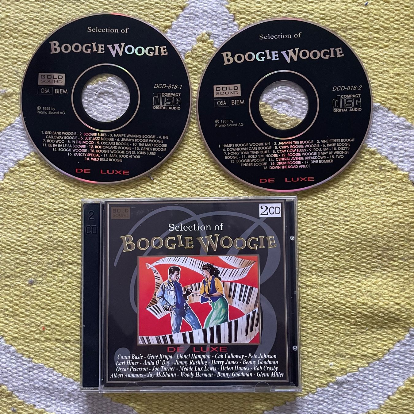 CD: BOOGIE WOOGIE-2CD SELECTION DE LUXE – Usato da Rorschacherberg venduto da CD-Roli