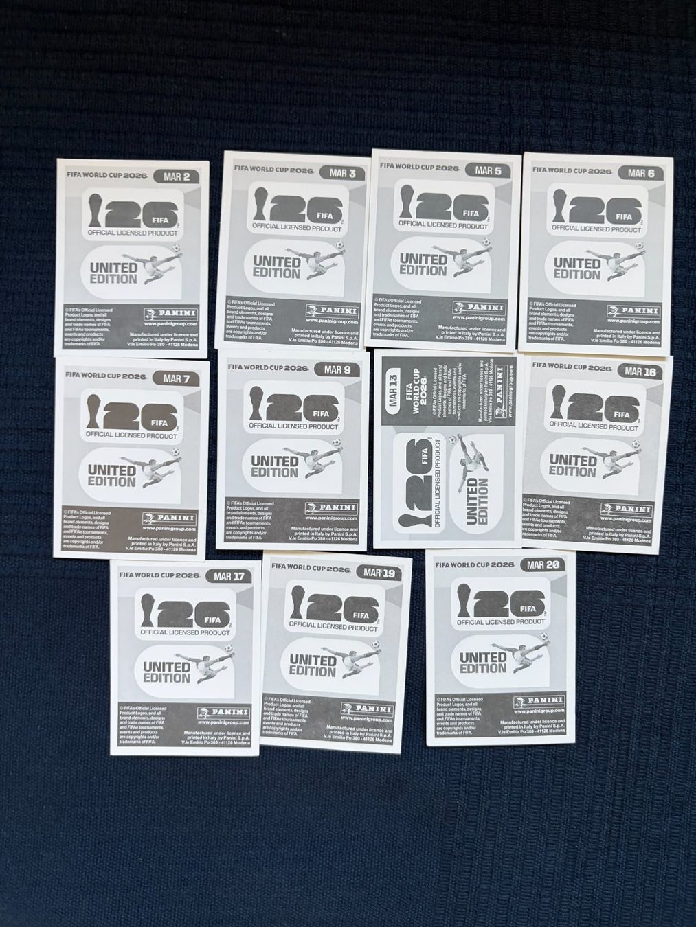 Panini Carte collezionabili: 11 Panini Sammelbilder von Marokko – Usato da Thalwil venduto da kon_v82n 1