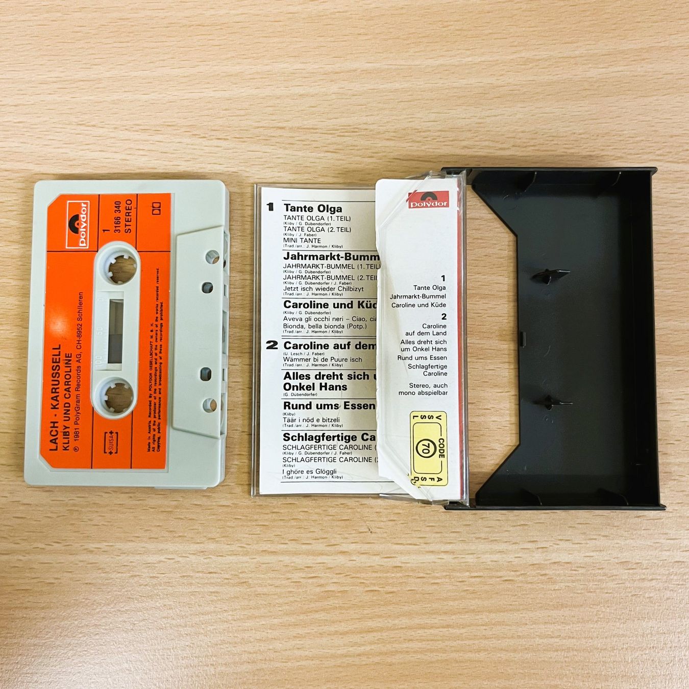 Musicassette: MC - Kliby und Caroline - Lach Karussell – Usato da Amlikon-Bissegg venduto da riestig 1