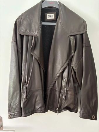 Damen Lederjacke SANFA braun