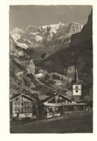 GRINDELWALD Kirche mit Fiescherhorn