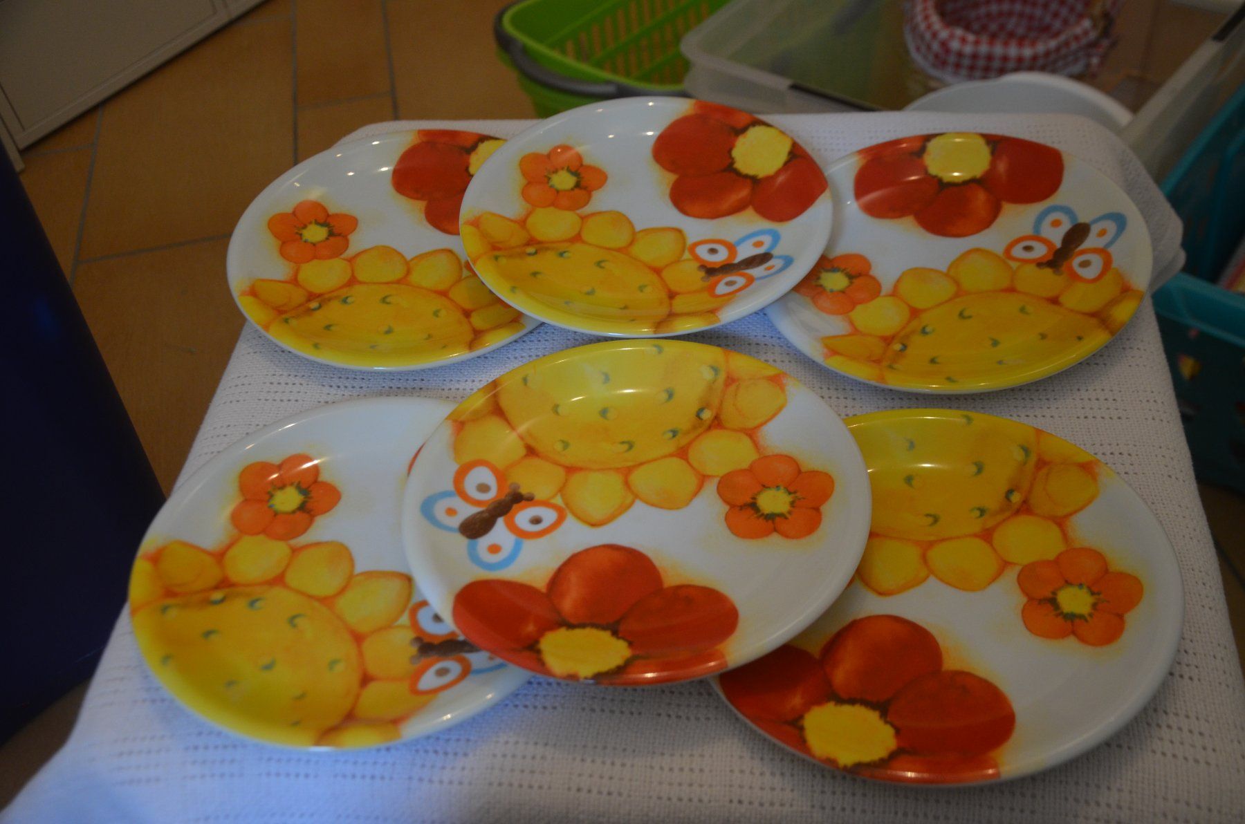 Teller: 6 STUCK - THUN - DESSERT TELLER – Gebraucht aus Chiasso von Dolly015