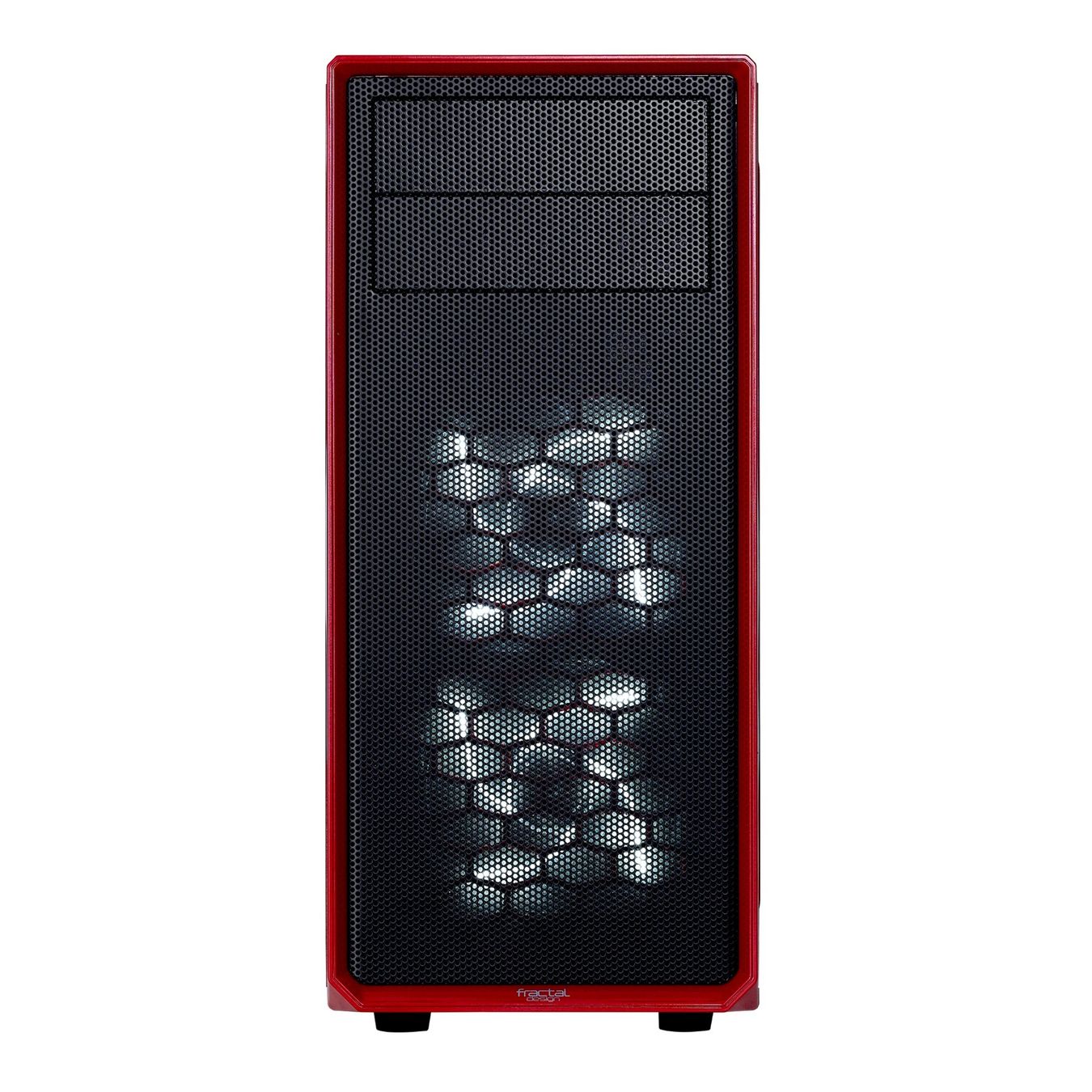 Fractal Custodie: Fractal Focus G Red (ATX, mATX, ITX) – Nuovo e nell'imballaggio originale da Winterthur venduto da Dr.Pepper01 2