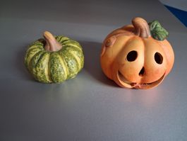2  X KÜRBIS AUS TON