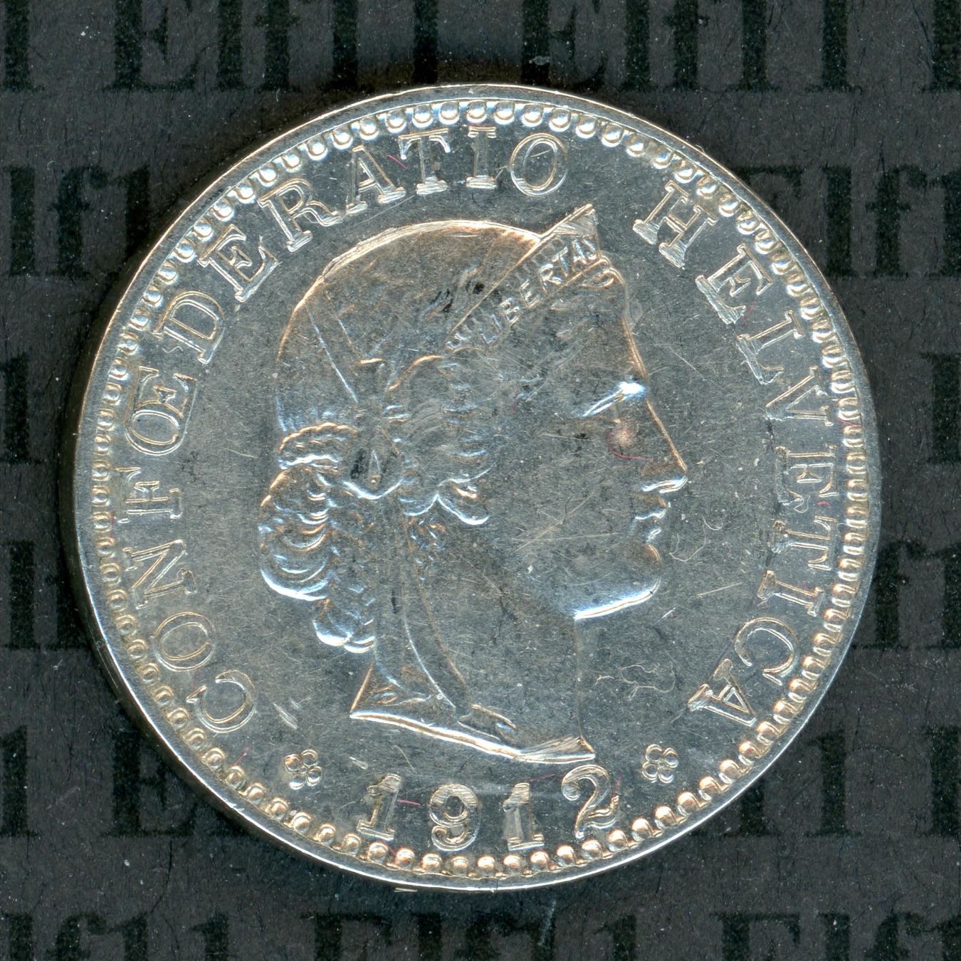 Tutti le monete: CHF___0.20 1912 vz 20 Rappen – Usato da Widnau venduto da Elf11