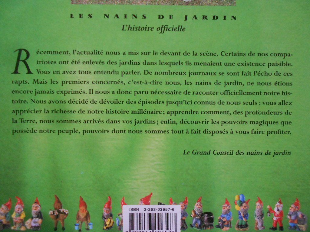 Libri: LES NAINS DE JARDIN – Usato da Bex venduto da Giorgiob 2