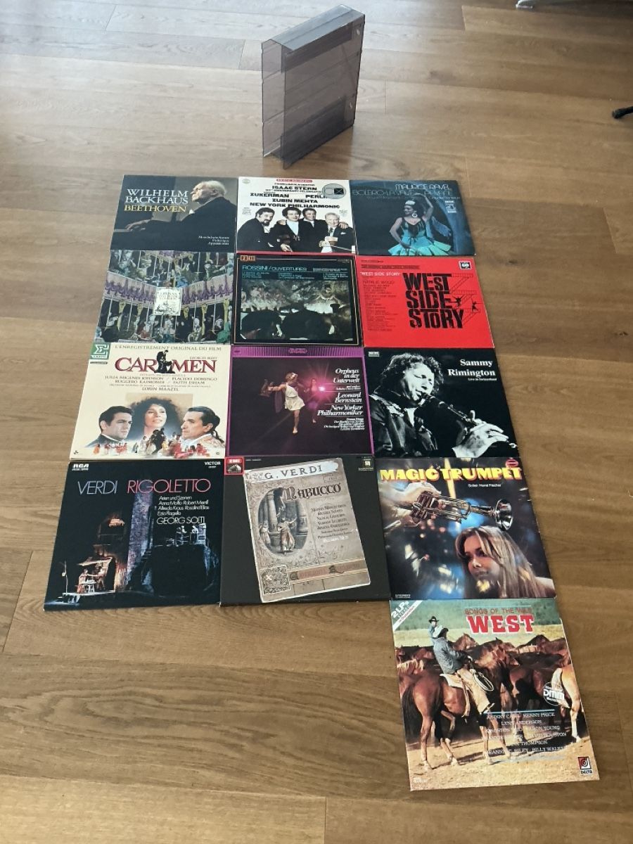 Dischi in vinile: Langspielplatten Sammlung Classic, Opera, Musical, 13 Stück – Usato da Arth venduto da Windig