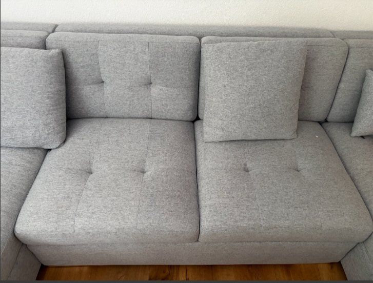 Gonser Divani: Ecksofa grau – Usato da Muotathal venduto da Andreabo2 3