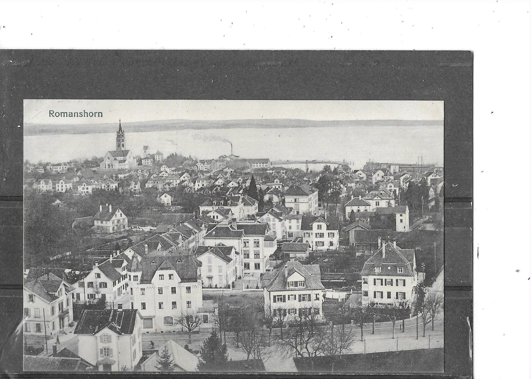 Ansichtskarten: TG Romanshorn 1912 – Gebraucht aus Schocherswil von Wilare