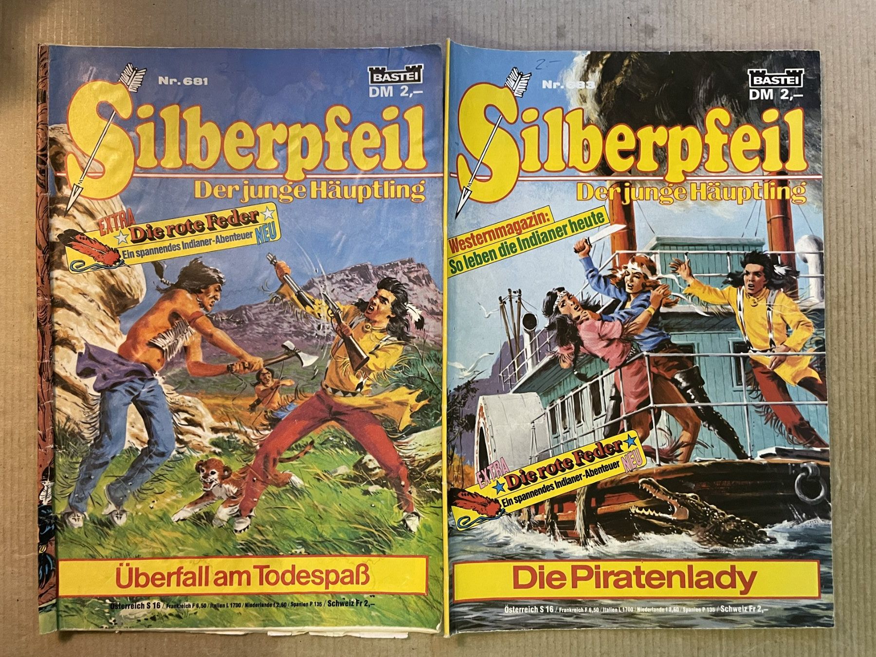 Fumetti: Silberpfeil nr. 681/683 Heft – Usato da Pratteln venduto da 66werni