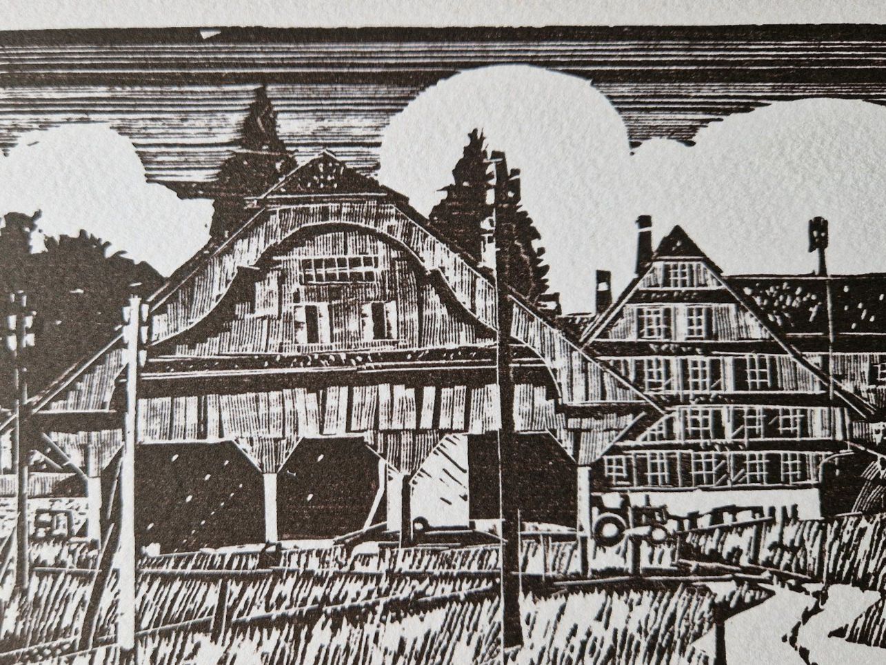 Xilografie: Original Holzschnitt von Werner Hofmann – Usato da Burgdorf venduto da gre_2ftz 3