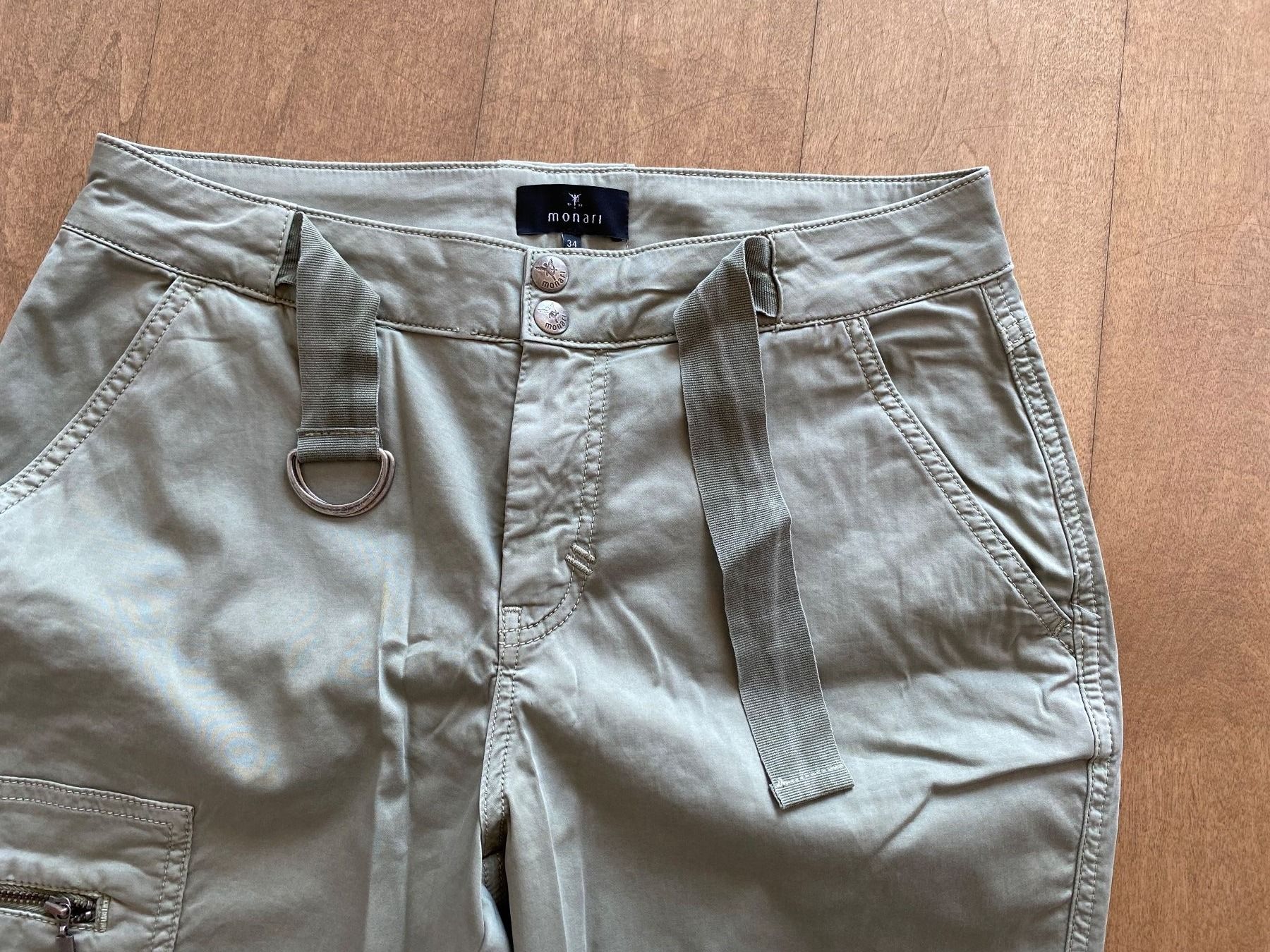 Monari Hosen: Monari - Olivegrüne Cargohose – Neu (gemäss Beschreibung) aus Meilen von kleisi01 4