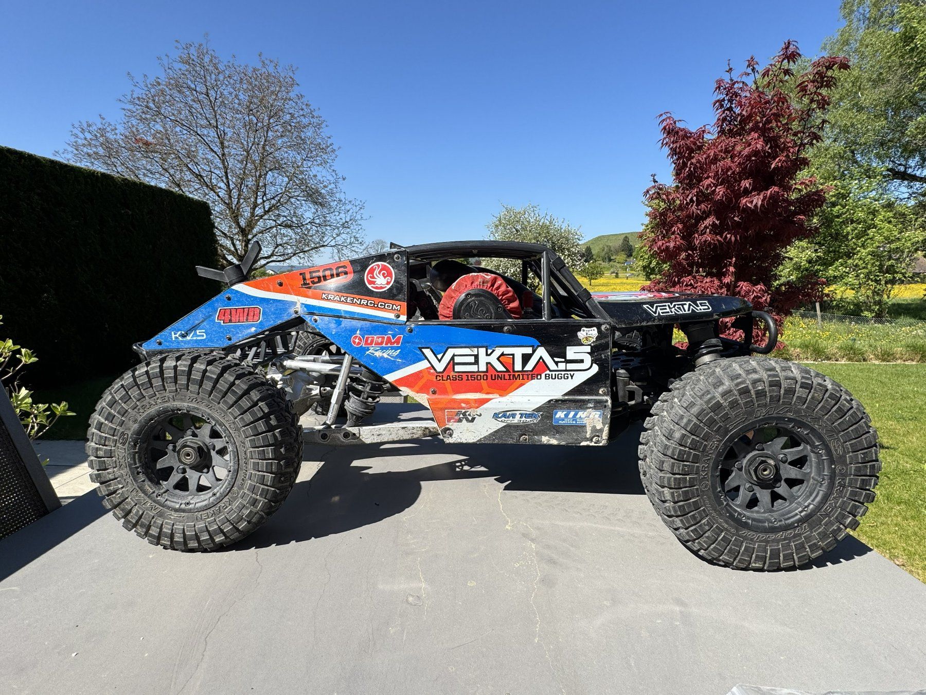 Modellismo RC: Kraken VEKTA .5 CLASS 1500 UNLIMITED BUGGY – Usato da Rafz venduto da tombachmann