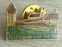Pin Kapellbrücke Luzern 18.8.1993