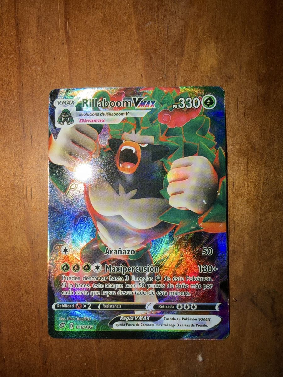 Pokémon Carte collezionabili: Pokemon karte Rillaboom Vmax Spanisch – Nuovo (secondo la descrizione) da Termen venduto da Pruna