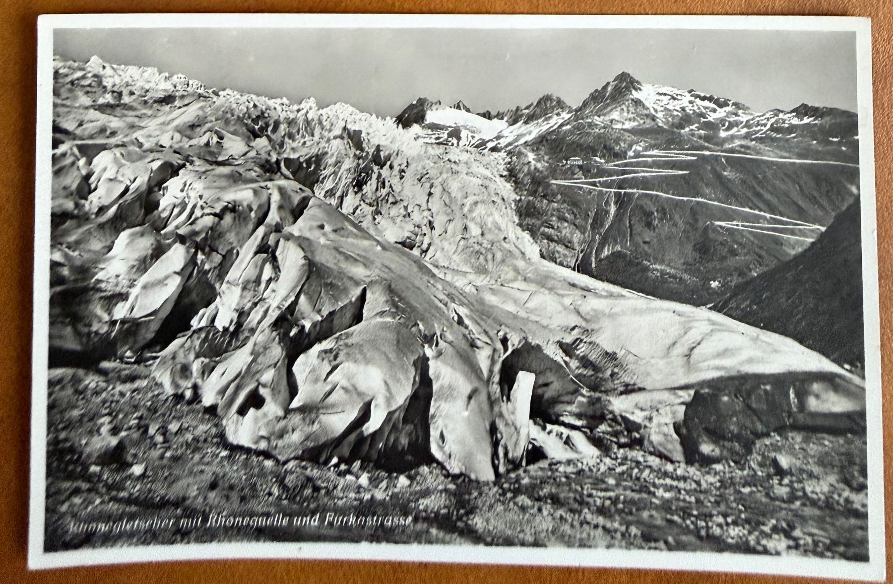 Cartoline postali: Rhonegletscher & Furkastrasse – Usato da Lutry venduto da Ediego