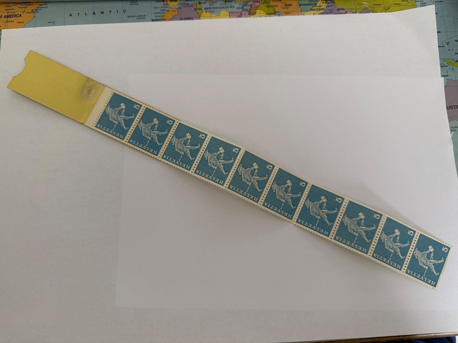 Tutti i francobolli: Markenheftchen-Ticket Nr. 8, postfrisch, Katalog Fr. 180.00! – Nuovo (secondo la descrizione) da Riet (Neftenbach) venduto da Xedos0 2
