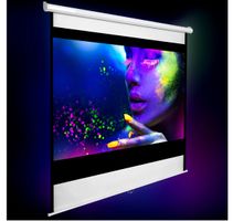 Beamer-Leinwand 178 x 178 cm ausziehbar, für Wand- und Deck