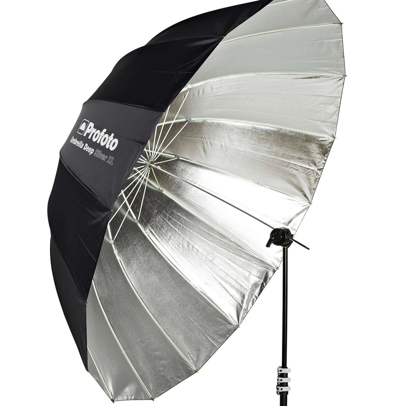 Profoto Flash: Profoto Umbrella Deep Silver XL Extra Large 165cm Silber – Usato da Emmen venduto da chromaton