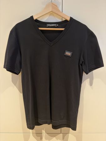 Dolce & Gabbana T-Shirt schwarz in Grösse 46
