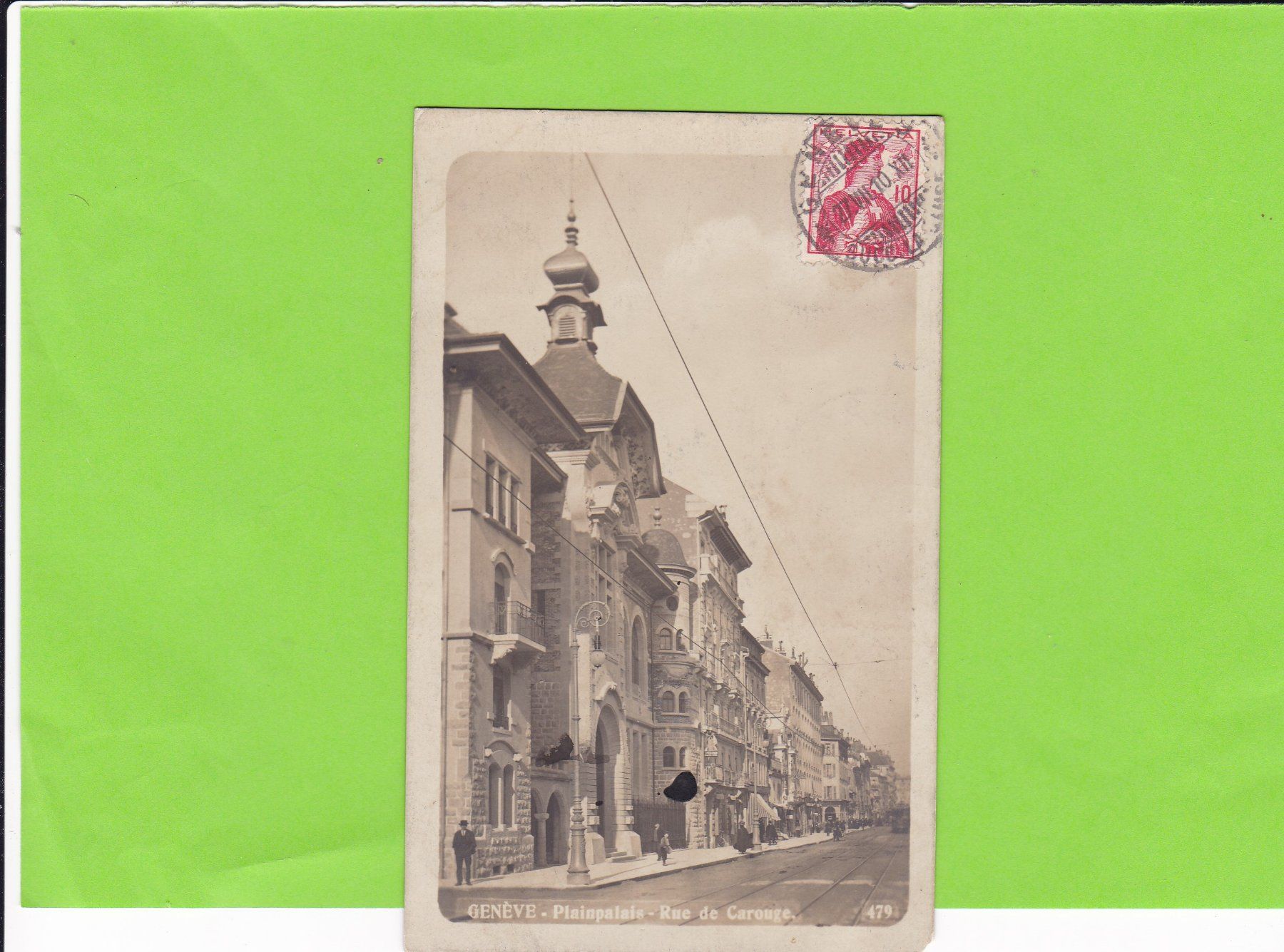 Cartoline postali: Genève-Plainpalais-Rue de Carouge – Usato da St. Peterzell venduto da neckertal
