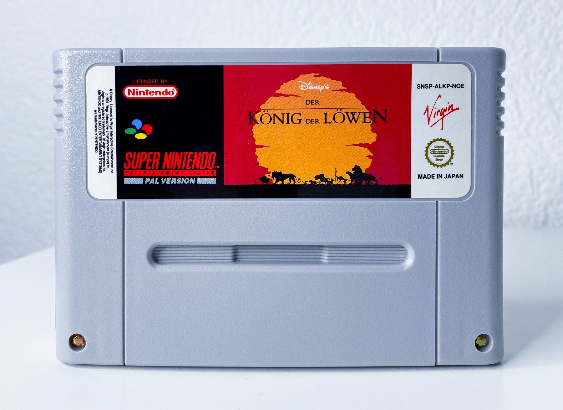 Nintendo Giochi: Der König der Löwen Super Nintendo SNES – Usato da St. Gallen venduto da bubblybee