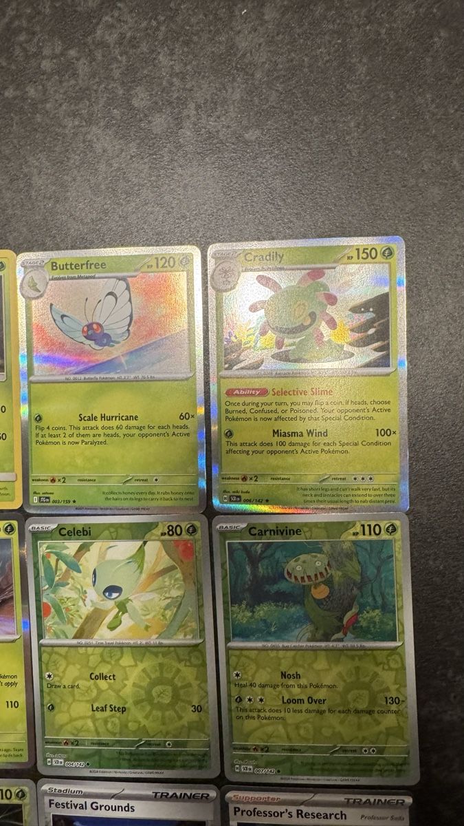 Pokémon Carte collezionabili: Pokemon Karten Pflanzen Set - Holos – Nuovo (secondo la descrizione) da Dietlikon venduto da abd_7qwy 3