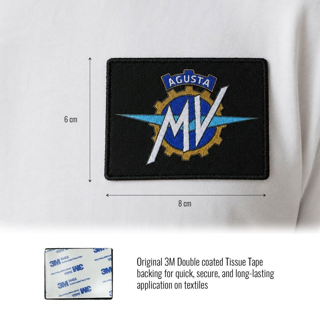 Toppe: MV Agusta Aufnäher Patch ca. 80x60mm Original NEU – Nuovo e nell'imballaggio originale da Goldach venduto da ssrconzept77 2
