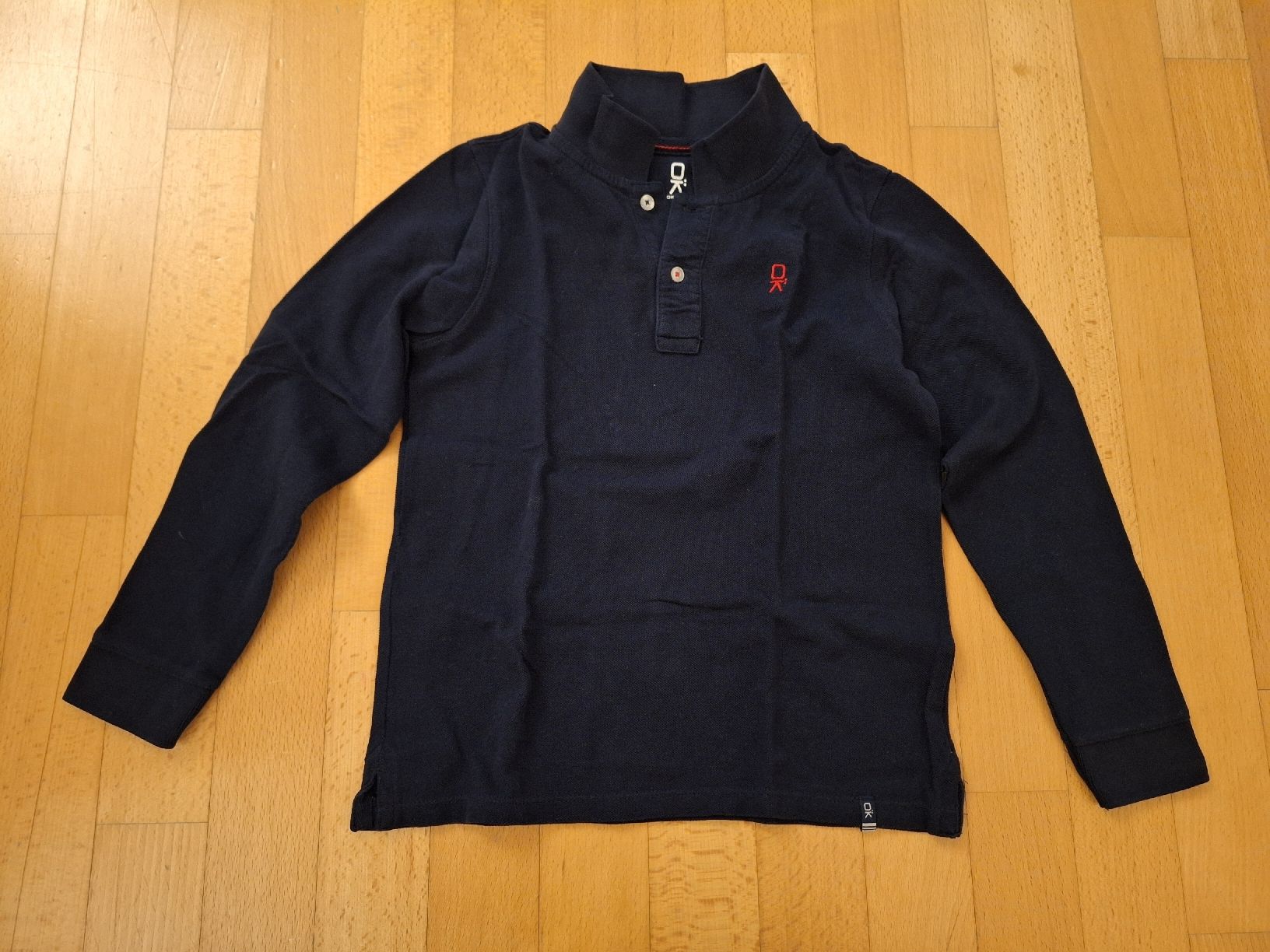 Okaidi Maglioni & Felpe: Okaidi Polo-Langarmshirt in Gr. 128 – Usato da Oberrieden venduto da man_tky9