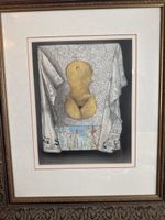 Einzigartiges Kunstwerk mit Rahmen, Handsigniert!🖼️✍️