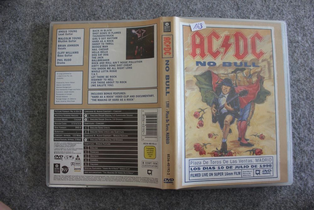 AC/DC - No Bull - DVD(163) (Gebraucht) in Geroldswil für CHF 2 – mit ...