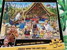 Wasgij Sindbad Original Puzzle 1000 Teile neu