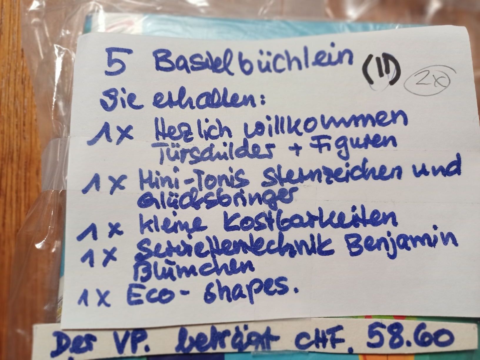 Libri: 5 Bastelbüchlein (ll) – Nuovo (secondo la descrizione) da Gächliwil venduto da lesidees 9