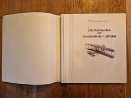 Sammelalbum "Die Briefmarken zur Geschichte der Luftfahrt"