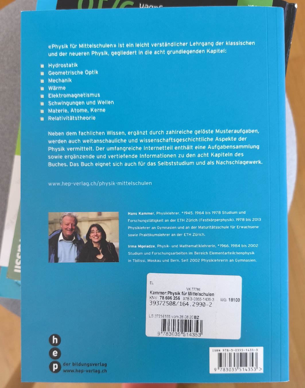 Libri: Physik für Mittleschulen – Nuovo (secondo la descrizione) da Basel venduto da jav_ck26 2