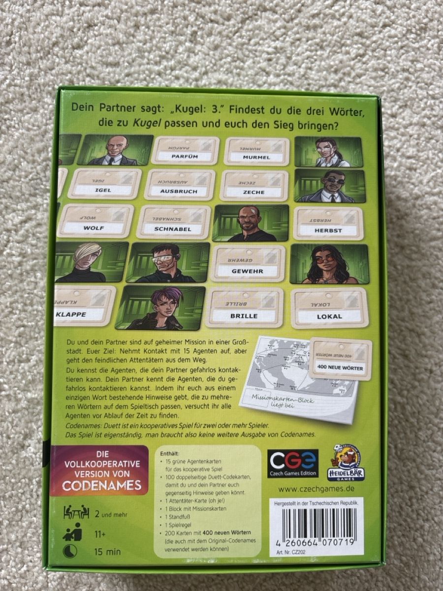 Giochi: Brettspiel Codenames Duett – Usato da Zürich venduto da seeleu 2