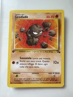 Geodude First Edition 1999 Pokemon Fossil 47/62