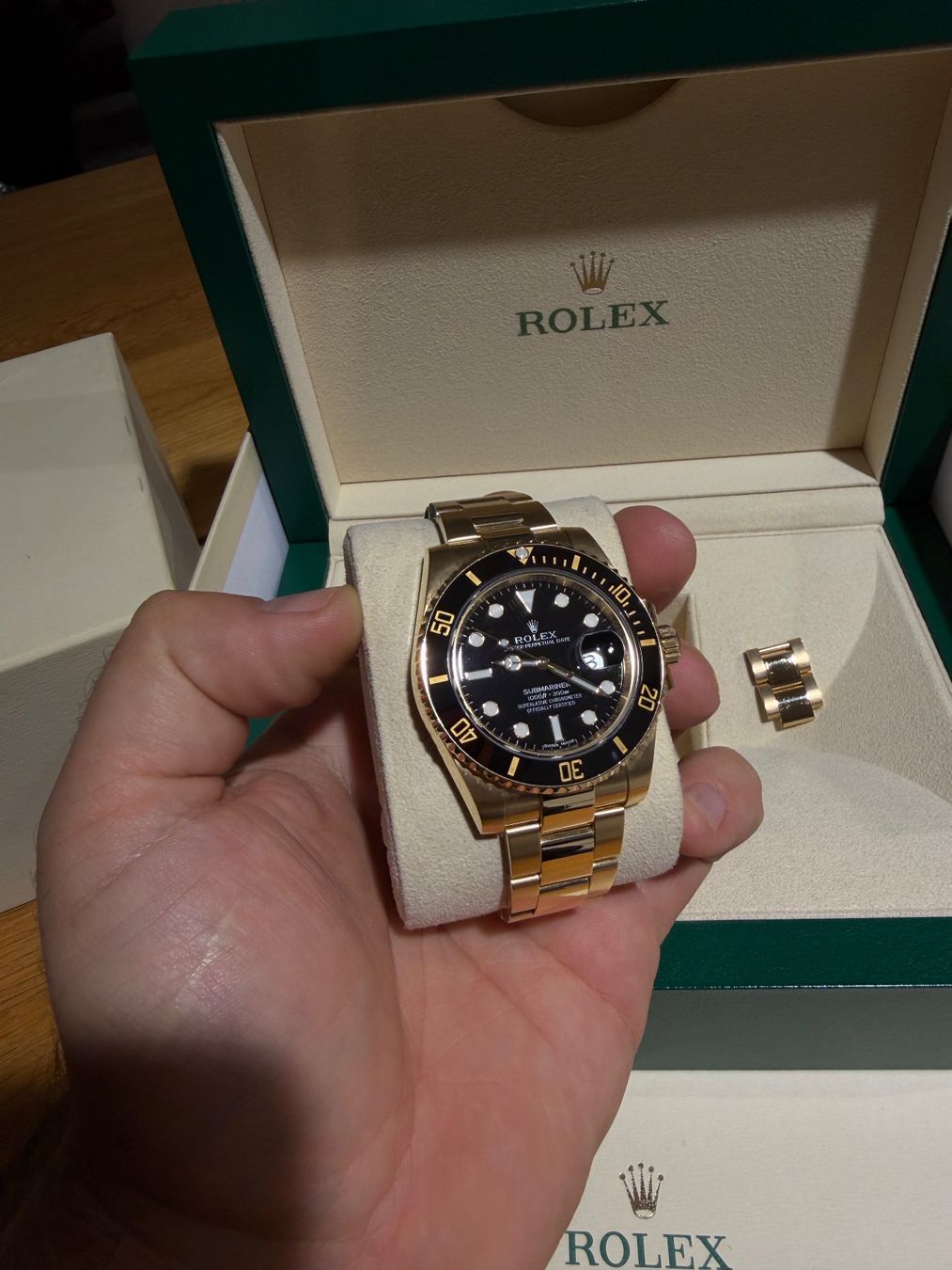 Rolex Orologi: Rolex Submariner 116618LN Gelbgold – Usato da Solothurn venduto da Eduka72 4