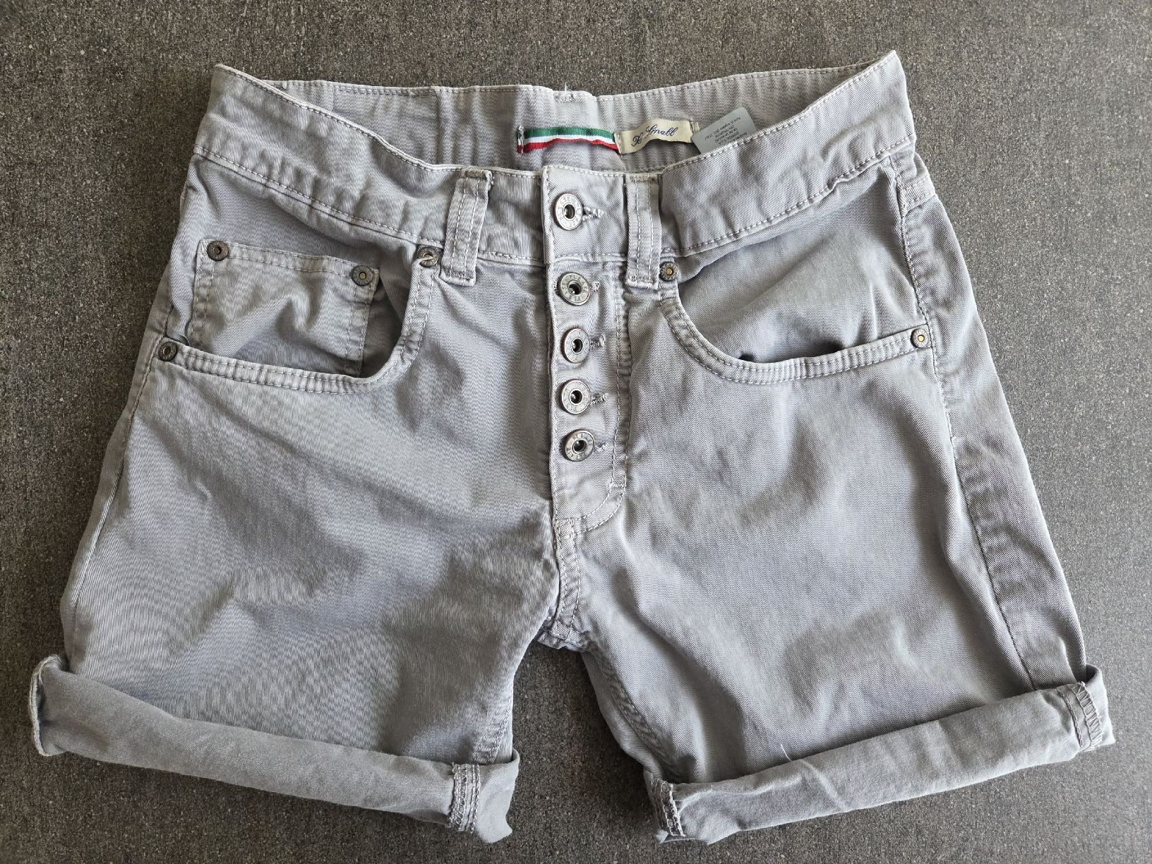 Please Jeans Hosen: Please Shorts hellgrau, Grösse XS – Gebraucht aus Mels von Melina3
