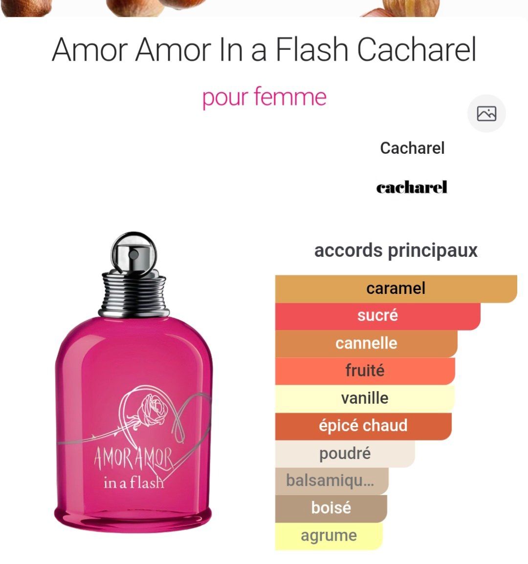 Cacharel Parfum & Eau de Toilette: Amor Amor in a flash Cacharel – Gebraucht aus Le Landeron von Liline89 2