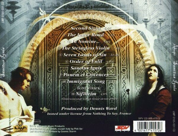 CD: CD Adagio - Sanctus ignis (2001) – Usato da Möriken AG venduto da mineralia 1