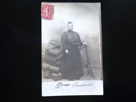 AK Porträt einer Dame, Frankreich, frühes 20. Jh.