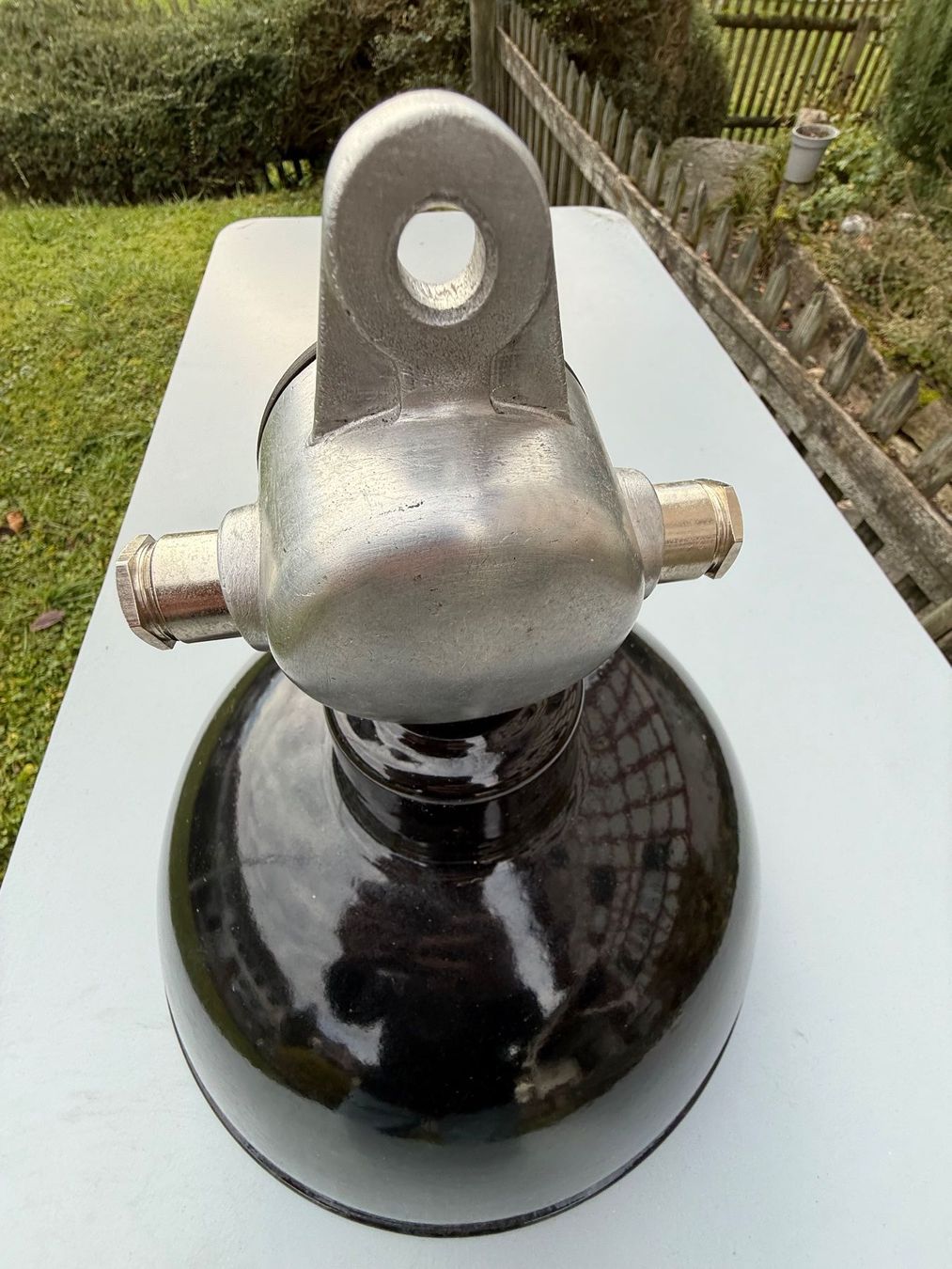 Lampade: Industrielampe Emaille – Usato da Unterstammheim venduto da Hawesta 2