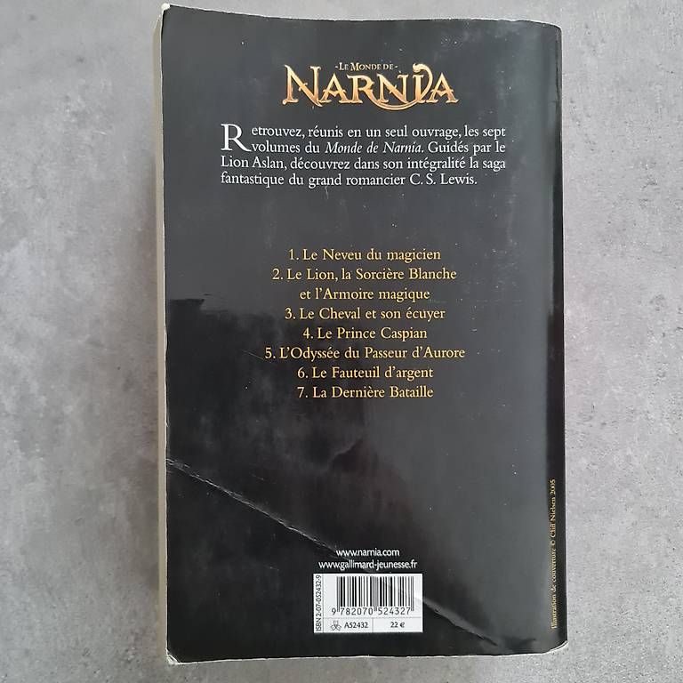 Libri: Le monde de Narnia - intégral  – Usato da L'Orient venduto da eug_pqj5 1