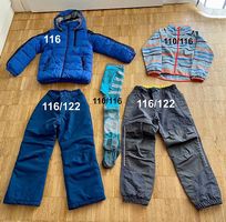 Winterkleider Grösse 110/116 und 116/122