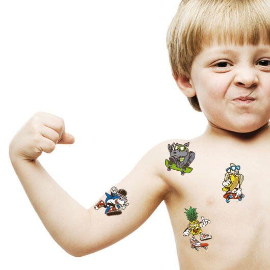 Aufkleber: Temporary Crocodile Tattoos Sticker 10x19cm – Neu und originalverpackt aus Luzern von Vegeta3000 1