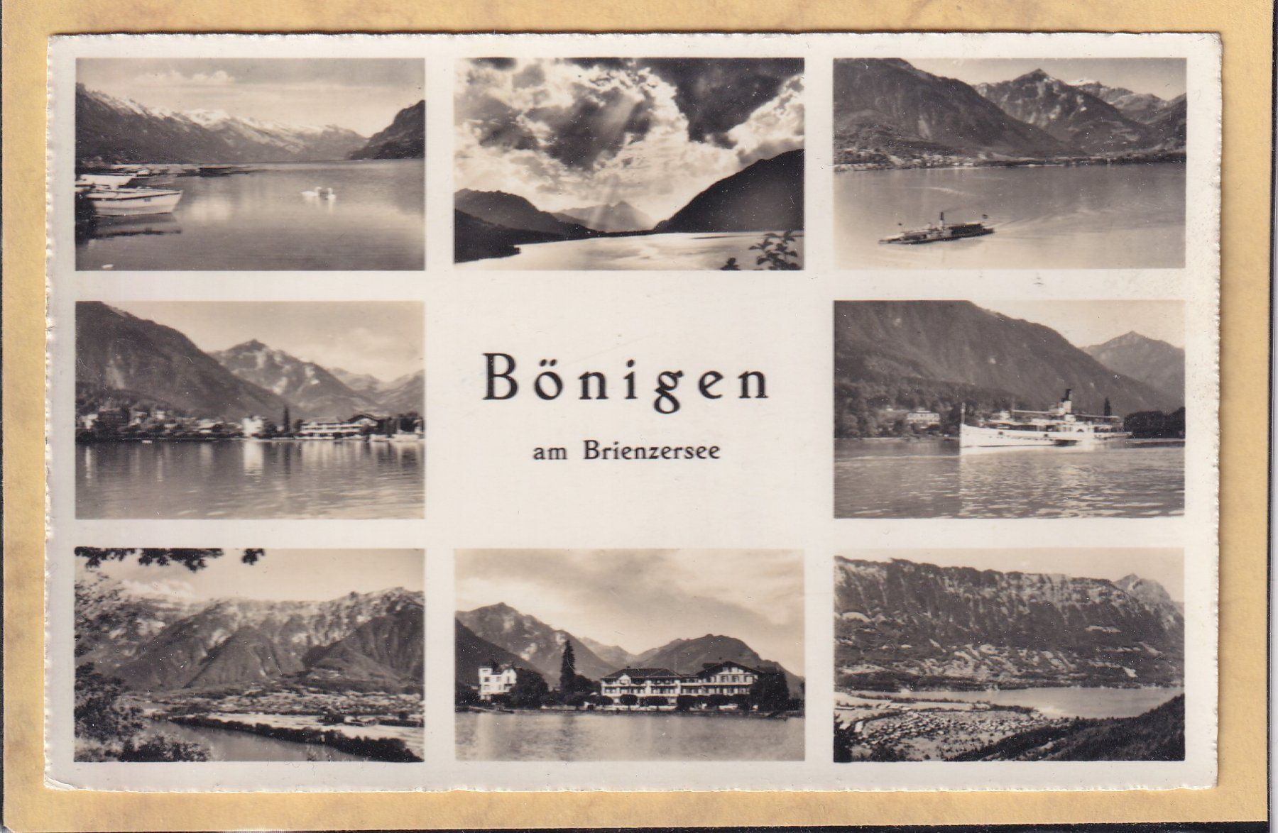Cartes postales: Bönigen - b. Interlaken - 1962 – D'occasion à Orvin par Pyaeschli