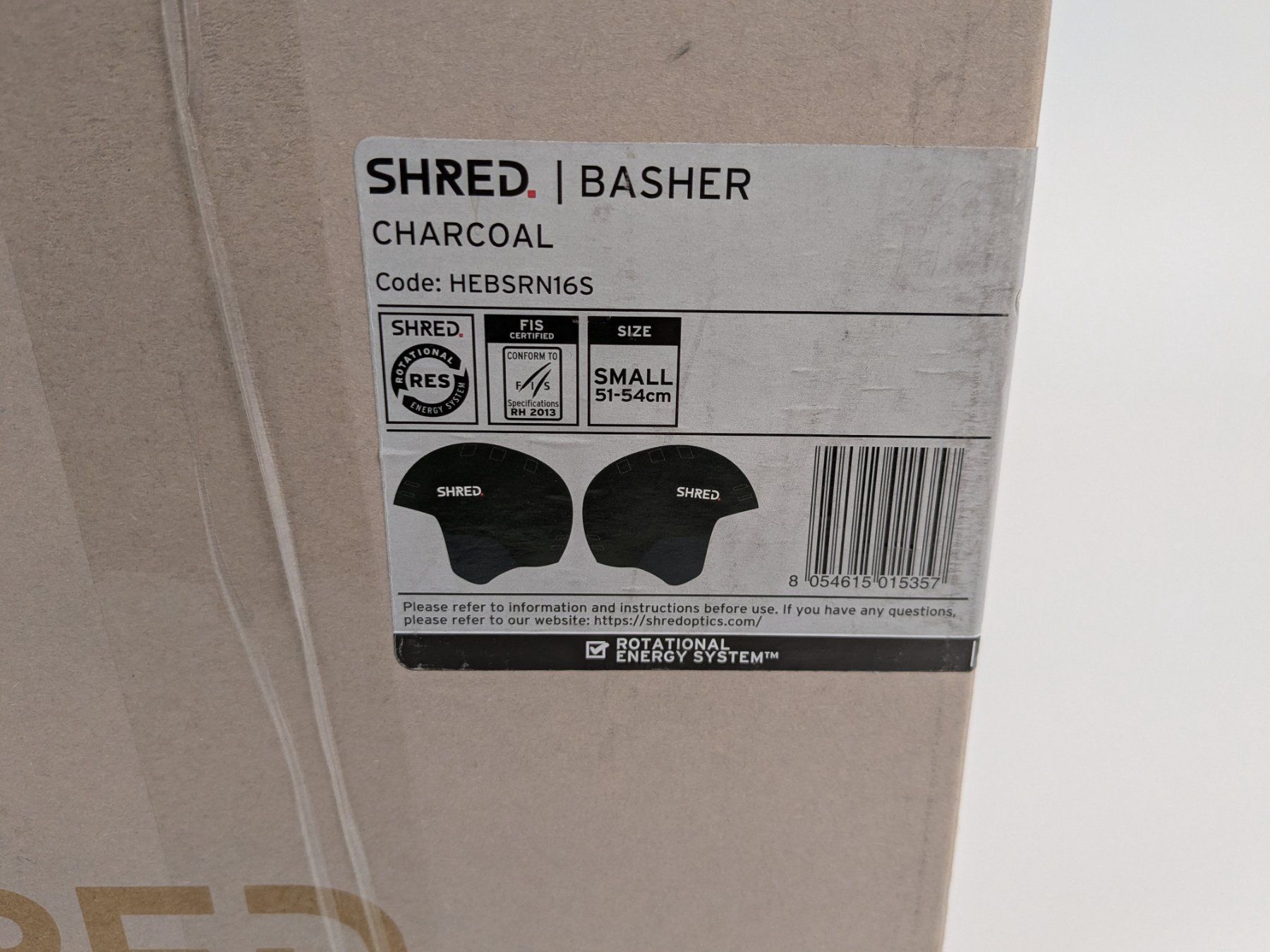 Caschi: SHRED Basher Charcoal Skihelm Gr. S – Nuovo (secondo la descrizione) da Dintikon venduto da Restwert_Dintikon 7