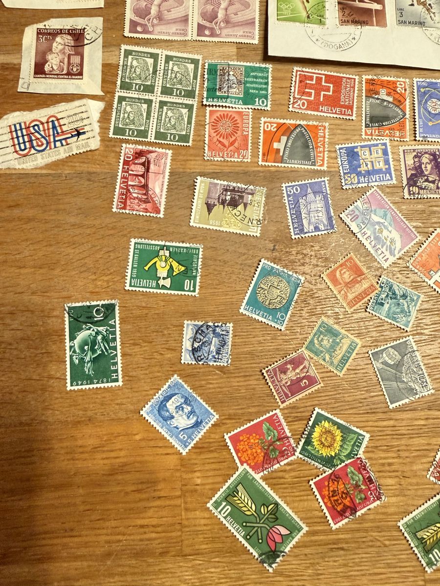 Alle Briefmarken: Briefmarken Konvolut Briefmarken Sammlung – Gebraucht aus Goldach von Donpancho 1